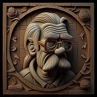 3D model Matt Groening (STL)